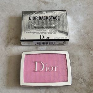Dior backstage rosy glow